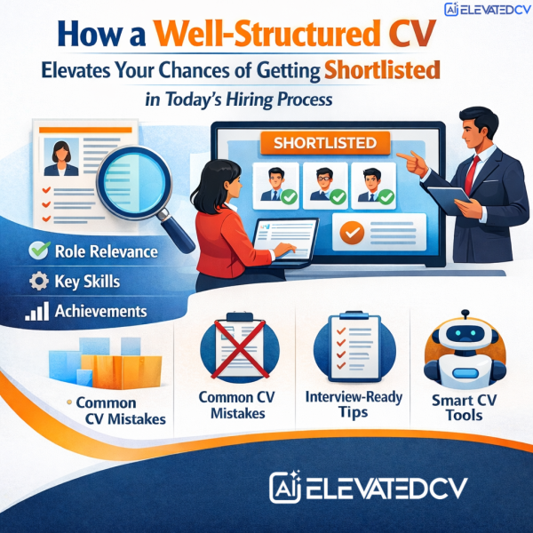 How a Well-Structured CV’s Elevates Your Chances of Getting Shortlisted in Today’s Hiring Process