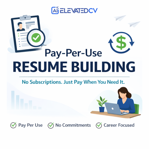 Pay-Per-Use Resume Building: A Smarter Way to Invest in Your Career